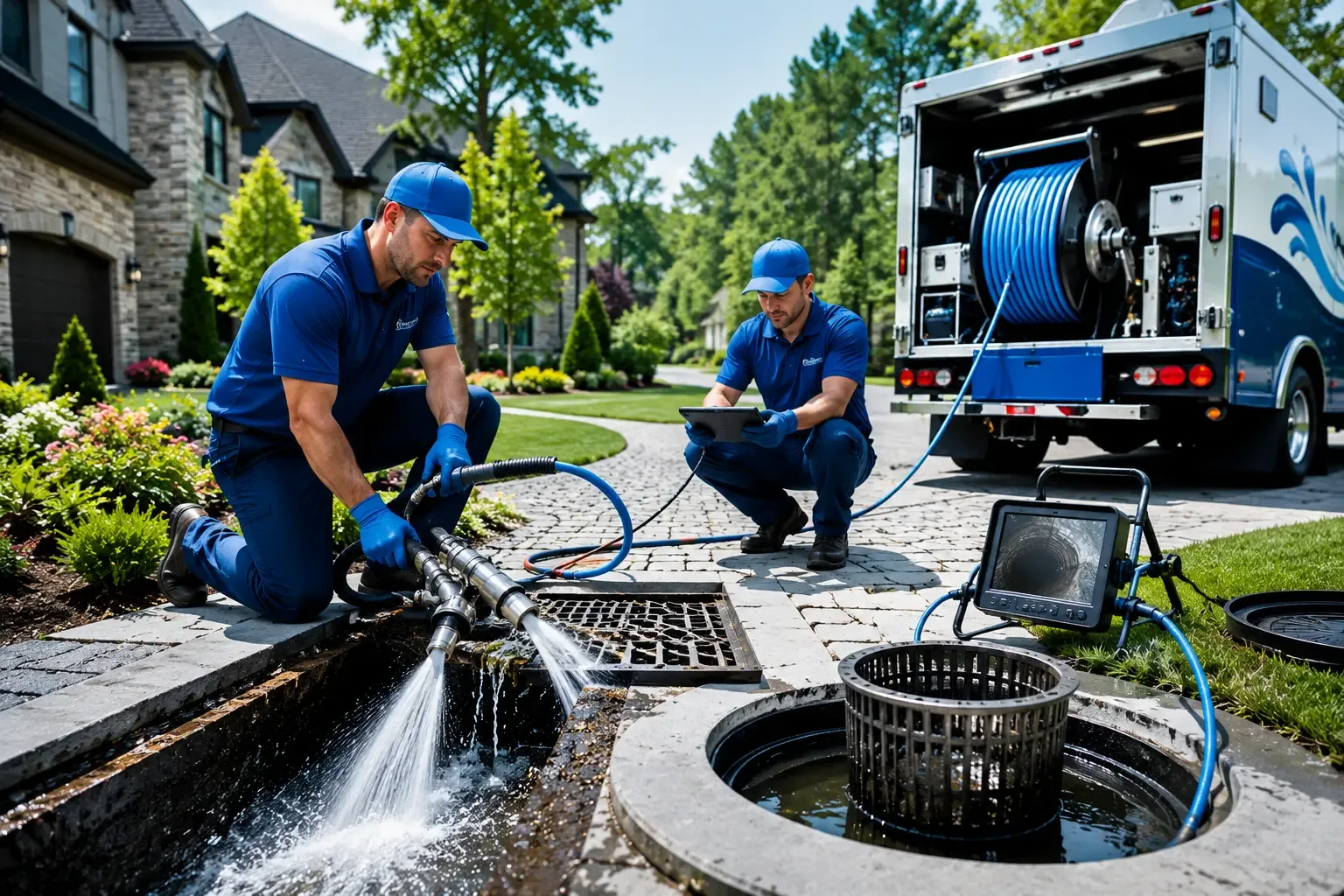 Local outdoor drain cleaning professionals in Rancocas, NJ