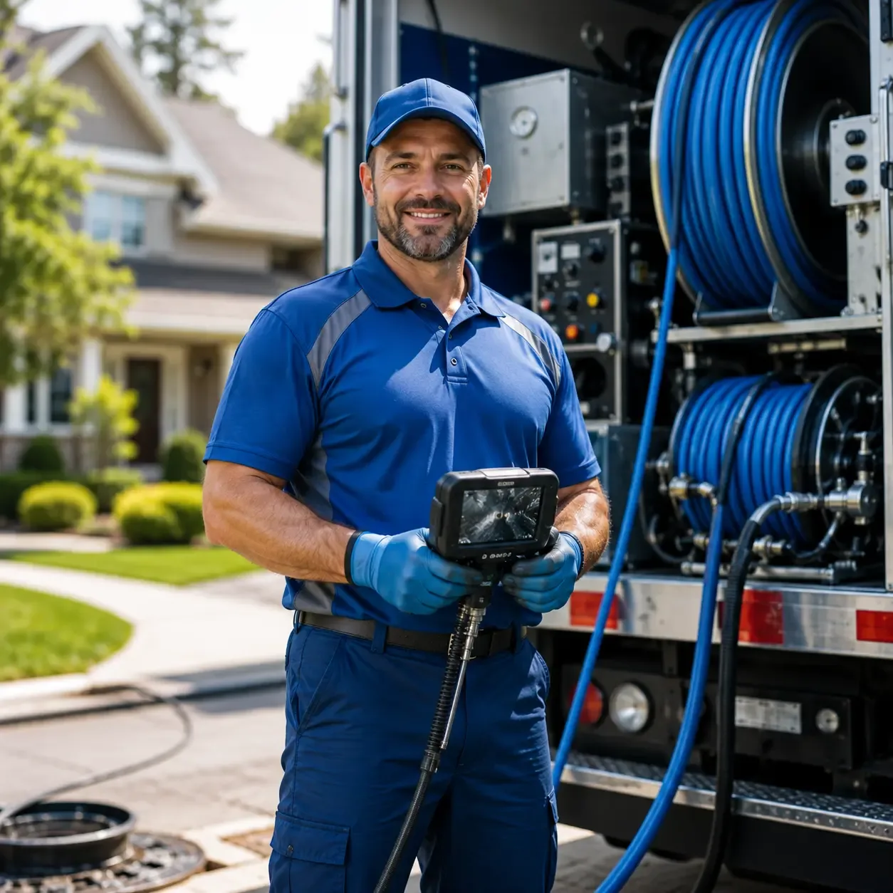 Local outdoor drain cleaning specialists in Rancocas, NJ